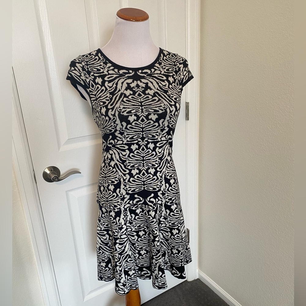 Fit and Flare Knit Dress